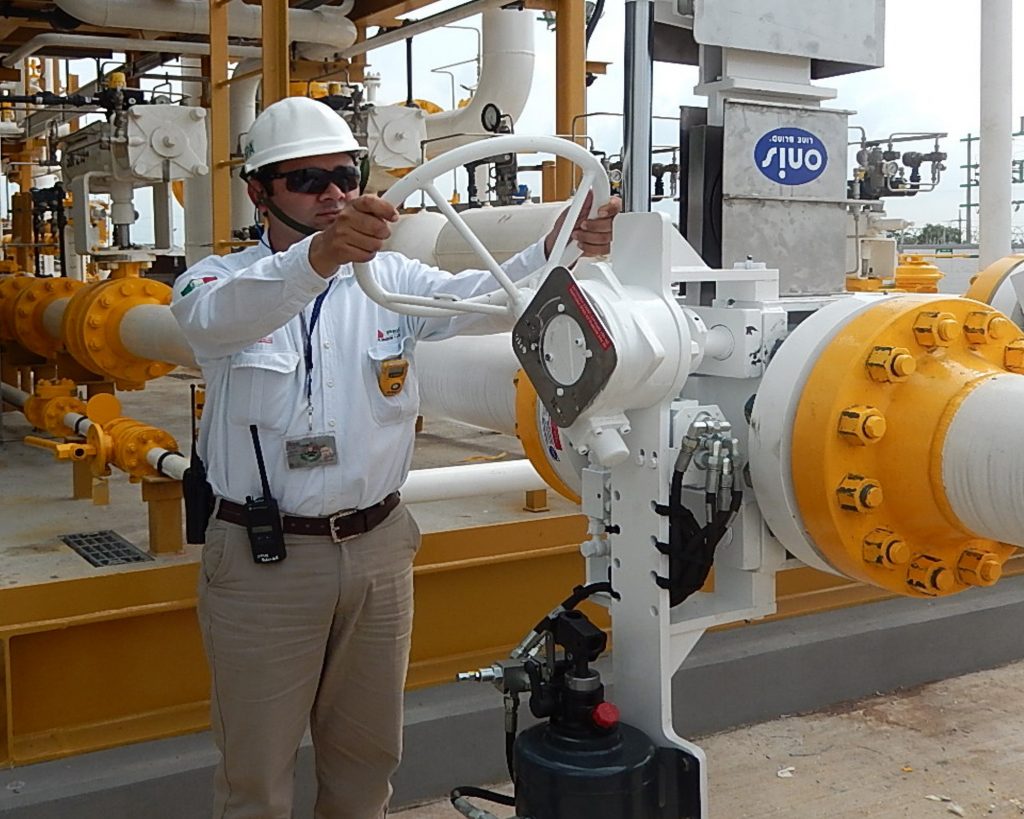 Bloquea lineas de proceso Un solo operador