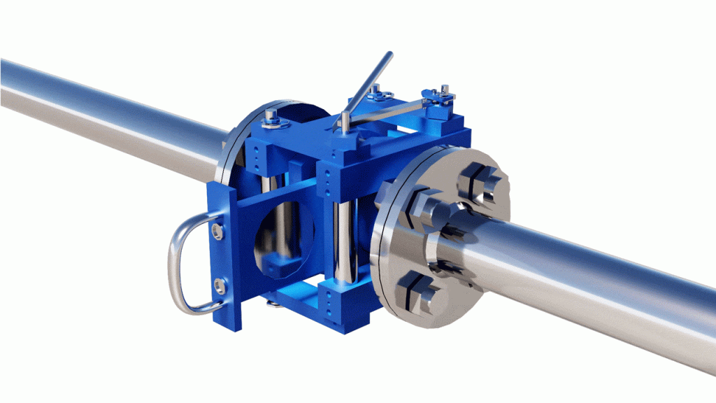 Obturador Onis bloqueo en lineas de proceso