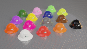 Render Cascos de protección serie 400 NG Nueva Generacion Ala Completa